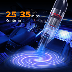 Car Handheld <b>Vacuum</b> Cleaner 0.4L Rechargeable <b>Portable</b> Wet And Dry In Vehicle High Suction Power - Product Image 1