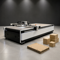 Máquina de Corte CNC con Mesa de Muestras, Cortadora de Cartón Corrugado, Plotter de Corte de Cajas de Cartón