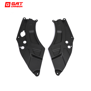 Set Trim Mesin Serat Karbon Kering Berkualitas Tinggi untuk BMW M2 G87 Pengganti Penutup Alis Lampu - Product Image 5