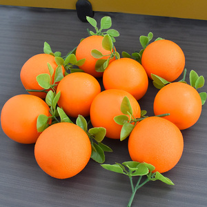 Naranja de juguete Gannan Navel, fruta artificial grande para espectáculos, enseñanza, Navidad y Acción de Gracias - Product Image 1