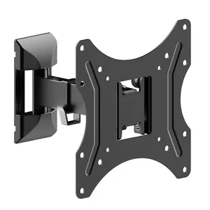 Goold Quliaity VESA 200*200 Black Cold Rolled Steel TV Wall Mount With 1 Arm