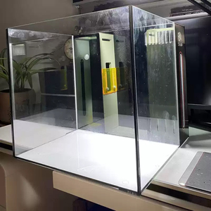 Koraal Rechthoekig Glazen <span class=keywords><strong>Aquarium</strong></span> Achterfilter Tank 220V Milieuvriendelijk voor Binnen, Woonkamer, Zoutwater, Zoetwater, Aanrechtblad - Product Image 5