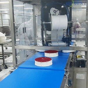 Nouvelle machine de découpe à ultrasons pour trancheuses à gâteau au fromage aux fraises insertion de papier coupeur à ultrasons rotatif pour farine de boulangerie - Product Image 3