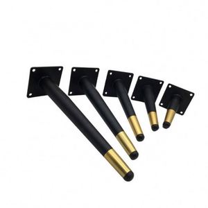 <b>Sofa</b> Leg 10-45cm Iron Tapered Chair <b>Support</b> Black Golden Steel Furniture Feet BedSide Bed Chrome Cabinet TV Metal <b>Sofa</b> Leg Feet - Product Image 2