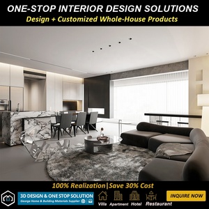 Servicio de Renderizado 3D de Apartamentos y Villas de Lujo Minimalistas Modernas Italianas a Medida, Solución Integral de Diseño de Interiores Residenciales - Product Image 3