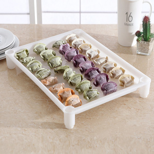 ถาดเกี๊ยวพลาสติกหนาสำหรับห้องครัวกล่องเก็บอาหารถาดพาสต้า - Product Image 6
