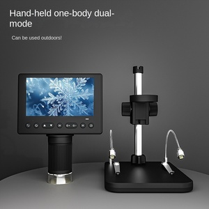 고품질 V16 디지털 1080p 단안경 PC 현미경 카메라 수동 초점 IP54 등급 산업용 비디오 LED 조명 전자 제품용 - Product Image 1