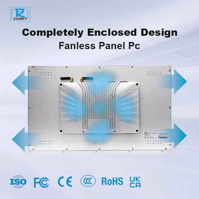 Tablet Android, Desktop/tertanam/dipasang di dinding DDR3 DDR4 i3 i5 i7 semua dalam satu Tablet Android Muti inci Panel PC Industri