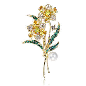 Novo Broche de Rosa Estilo Chinês Feminino, Elegante e Sofisticado, Acessório de Vestuário Anti-reflexo - Product Image 5