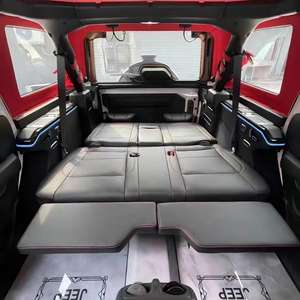 Asientos de Aviación para Automóviles DOS, Aptos para Jeep Wrangler, Sofás Cama, Modificación Interior para Hummer <span class=keywords><strong>H2</strong></span> y Wrangler - Product Image 5