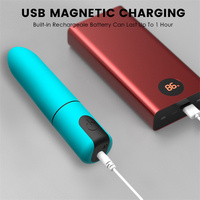 Tragbarer Mini Female Bullet Vibrator 10 Vibrations geschwindigkeiten Neues Design USB Power G-Punkt Stimulator Sexspielzeug für Nippel klitorale