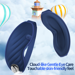 Masseur intelligent électrique Bluetooth avec musique, airbag, compresse chaude et froide, fonction vibrante, pour la relaxation des yeux, soulagement des douleurs, idéal pour les voyages en voiture, USB - Product Image 6