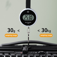 Vente directe d'usine, balance numérique miniature à suspendre de 50 kg pour valise et bagages, précision de 10 g, personnalisable OEM