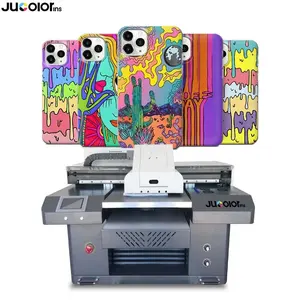 JUCOLOR Desktop Type A2/A1 Ricoh G5I Head Flatbed A2+ Size FC-UV4060G UV Printer With Low Cost and Great Service