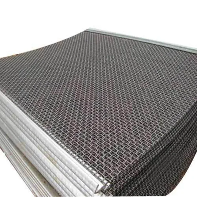 Crimped Wire Mesh Vibrating Screen Stainless Steel Mining/Quarry Screen Mesh