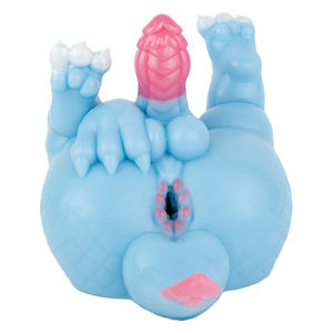 GEEBA Dragon Buttocks with Dildo Gay Masturbator Half Body Doll Silicone Soft <strong>Anal</strong> Artificial Penis <strong>Anal</strong> for Men Masturbator - Product Image 4