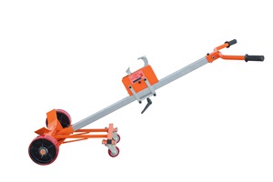 Petit chariot à tambour manuel portable avec gros pneus en caoutchouc, chariots à barils de carburant, porte-réservoir, chariot à barils d'huile manuel avec poignée Eagle - Product Image 4