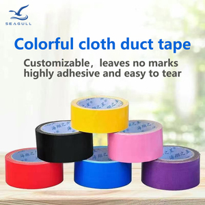 Đa Màu Tùy Chỉnh In Không Có Dư Lượng Vải Duct <span class=keywords><strong>Tape</strong></span> Đối Với Heavy Duty Đóng Gói - Product Image 1