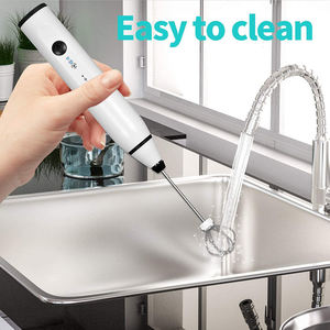 Üst satış paslanmaz çelik USB şarj edilebilir elektrikli süt köpürtücü - Product Image 3