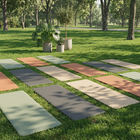 Tapis de yoga en caoutchouc naturel PU de haute qualité, tapis de fitness écologique antidérapant avec sangle de transport, logo personnalisé disponible