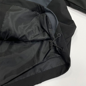 เสื้อแจ็คเก็ตวินด์เบรกเกอร์พิมพ์ลายโพลีเอสเตอร์คุณภาพสูง 100% แบบสั่งทำพิเศษ ทรงฮิปฮอป ไซส์พลัสสำหรับทุกเพศ ตกแต่งด้วยผ้าปะติดปะต่อ มีเชือกผูกเอว สวมใส่สบาย - Product Image 5