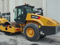 Nouveau Compacteur Routier Vibratoire Monocylindre Lourd XS143J de 14 Tonnes pour Projets d'Ingénierie de Construction