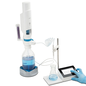 Bureta Digital IKEME 10/25/50ml con Precisión <span class=keywords><strong>de</strong></span> ±0.2% para Calidad del <span class=keywords><strong>Agua</strong></span>, DQO, Jugo, Vino, Punto Final <span class=keywords><strong>de</strong></span> pH, Titulador Electrónico <span class=keywords><strong>de</strong></span> Laboratorio con Agitador - Product Image 1