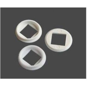 Arandela cuadrada de plástico de 7,2 mm de diámetro exterior y 3,5 mm de diámetro interior para accesorio de junta de bombilla de linterna - Product Image 2