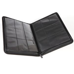 12 bộ PU da giao dịch Toploader chất kết dính Album đầy màu sắc 9-Pockets cuốn sách cao cấp TOP loader thẻ chất kết dính tùy chỉnh in ấn - Product Image 3