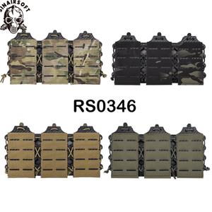 Pochette tactique Molle en nylon et polyester durable de haute qualité pour chargeur 5.56/7.62, étanche, pour équipement de défense individuelle - Product Image 2