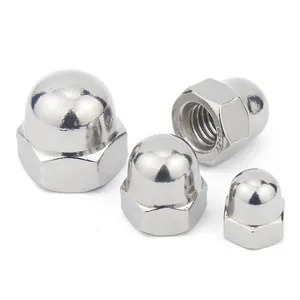 DIN1587 Dom nut Stainless steel M6 M8 M10 M12 M16 M20 Hexagon domed cap nuts