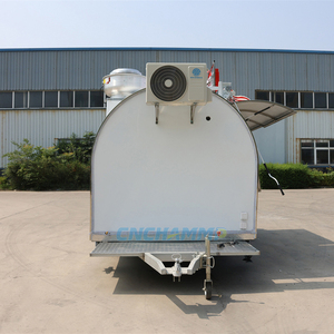 Carrito de Hot Dogs, Helados, Comida Pequeña, Café, con Ruedas, Remolque de Restaurante Móvil, Camión de Comida Eléctrico, Hamburguesas en Venta - Product Image 3