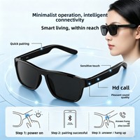 Gafas Inteligentes 2026 con IA, Control por Botones, Marco de ABS, Anti-Luz Azul, Traducción de Idiomas, Videollamadas, MOQ Bajo, Personalizables