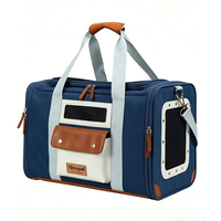 Sac de transport pour animaux de compagnie OEM avec logo, idéal pour l'extérieur, respirant pour chat, grande capacité, sac universel toutes saisons pour animaux de compagnie
