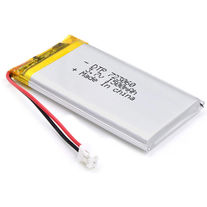 3.7v 1500mah lithium polymer battery lipo for helmet - Product Image 5