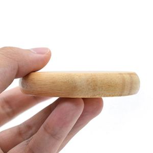 Custom Logo Blank Round Fridge Magnet Bottle Mini Wooden Beer Opener for Promotional <b>Gift</b> - Product Image 6
