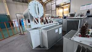 Transformador de Potencia Trifásico Sumergido en Aceite, Sellado Herméticamente, HUAMEI S11, 50/60Hz, para Uso en Subestaciones, 30KVA~2500KVA - Product Image 4
