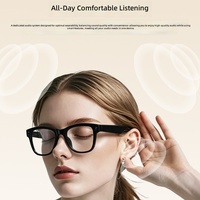 Nouvelles lunettes intelligentes M02x PRO MAX avec traduction IA, caméra 8MP, étui à chargement inversé, connectivité Wi-Fi, reconnaissance d'image/d'objet et commande vocale
