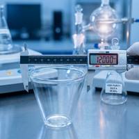 Creuset conique en quartz fondu résistant à la chaleur 1200°C, pot de fusion en verre de silice conique pour analyse chimique en laboratoire, taille personnalisée