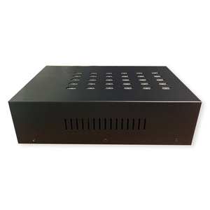 Estación <span class=keywords><strong>de</strong></span> Carga USB 2.0 <span class=keywords><strong>de</strong></span> 30 <span class=keywords><strong>Puertos</strong></span> <span class=keywords><strong>de</strong></span> Aluminio para Auriculares <span class=keywords><strong>de</strong></span> Natación, Conector Negro, <span class=keywords><strong>Salida</strong></span> <span class=keywords><strong>de</strong></span> 5V400W, Compatible con iPhone/iPad/Computadora, en Stock - Product Image 6