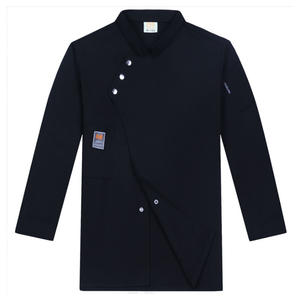 Veste de chef de cuisine à manches longues pour restaurant, hôtel, uniforme de chef exécutif, uniforme de chef cuisinier - Product Image 2