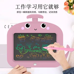 11 ''Walvissen Lcd Kids Pad Kinderen Cartoon Dieren Lcd Tekentafel Uitwisbare Elektronische Schrijftablet