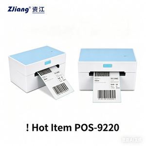 เครื่องพิมพ์ฉลากสติ๊กเกอร์ความร้อนไร้สาย POS-9220 ขนาด 4 นิ้ว 110 มม. เชื่อมต่อผ่าน USB สำหรับพิมพ์สติ๊กเกอร์กาวสำหรับจัดส่งสินค้าบน E Bay และ <span class=keywords><strong>SHOPEE</strong></span> ความเร็ว 160 มม./วินาที - Product Image 5