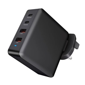 160W Gan Nhiều Cổng <span class=keywords><strong>USB</strong></span> C <span class=keywords><strong>USB</strong></span> Một Bộ Chuyển Đổi Điện Sạc Nhanh 4 Cổng Cung Cấp Điện Máy Tính Để Bàn Tường Sạc - Product Image 3