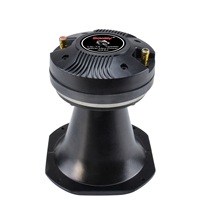 Tweeter à compression en titane de 3 pouces 300W avec cornet, haut-parleur audio professionnel de 2 pouces pour système de sonorisation, scène et équipement DJ