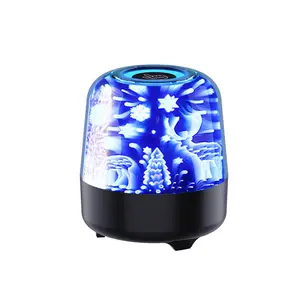 2024 produk baru Gadget elektronik nirkabel Stereo Bass Speaker pesta dengan Aux TF RGB lampu LED Bar suara Speaker portabel TWS