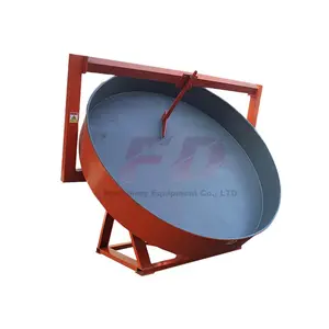 Organic Fertilizer Granulator Drum Machine Granulator Machine Fertilizer Pan Granulator