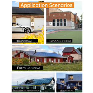 Kit solaire complet Jsdsolar 100kW 50kW 20kW 12kW à sortie triphasée, système d'énergie solaire hors réseau pour usage commercial et résidentiel - Product Image 5