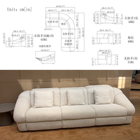 Elektrisches Heimkino-Sofa-Set aus Stoff, L-förmig, verstellbar, luxuriös, mit kabelloser Ladefunktion, I-förmiger Relaxsessel für das Wohnzimmer