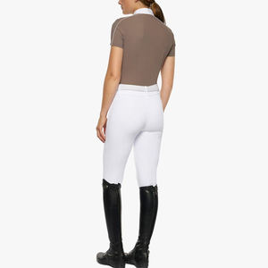 केएल अश्वारोही थोक इक्वाइन Tortora महिलाओं के Bling फीता पैच के साथ प्रतियोगिता शर्ट बिब - Product Image 5